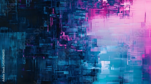 abstract blue and pink background