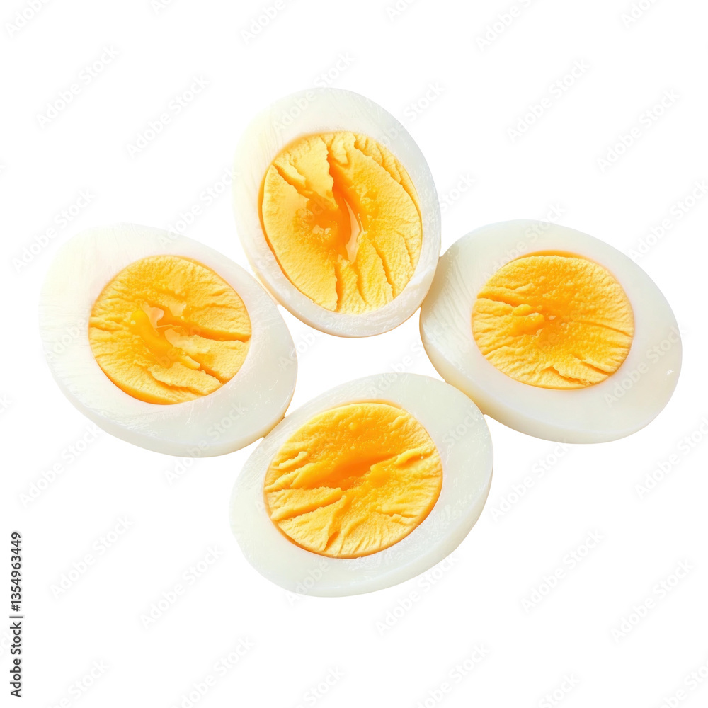 slices of egg slices of egg