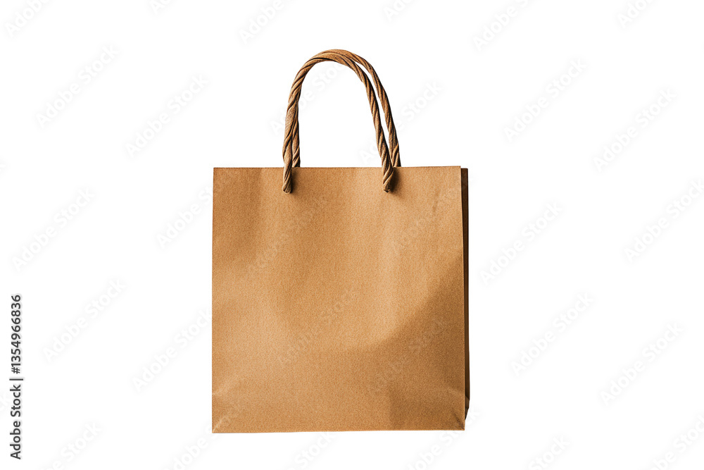 Plain kraft paper shopping bag Plain kraft paper shopping bag