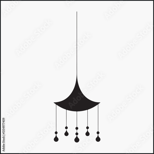 pendulum  silhouette