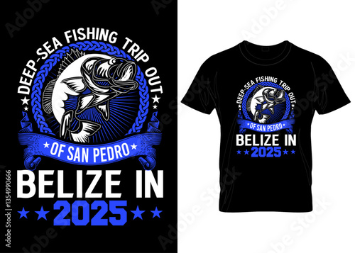 Fishing T-SHIRT DESIGN  vector custom modern stylish abstract  summer vacation unique t shirt design 