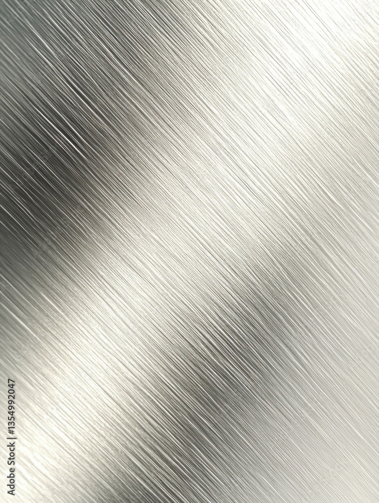 Fototapeta premium The texture of the silver metal is shiny, the surface gleams. elegant background