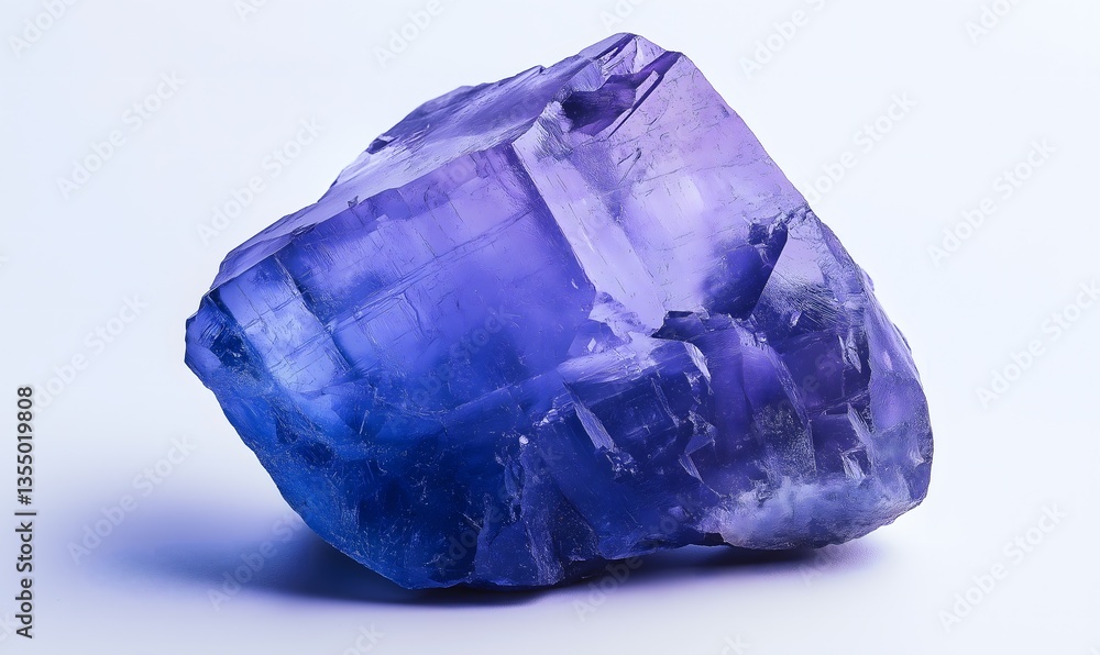 Fototapeta premium Intricate Purple Crystal Specimen