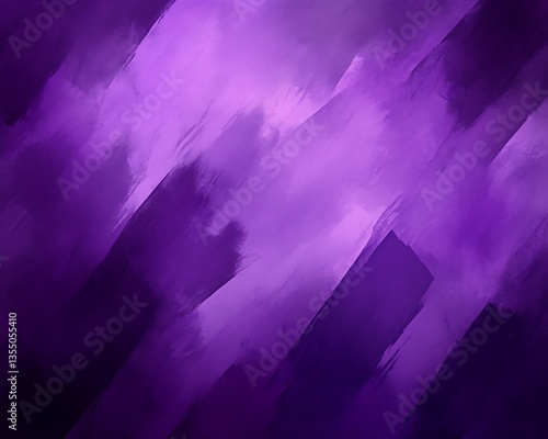 Purple abstract brushstrokes, digital art, background texture