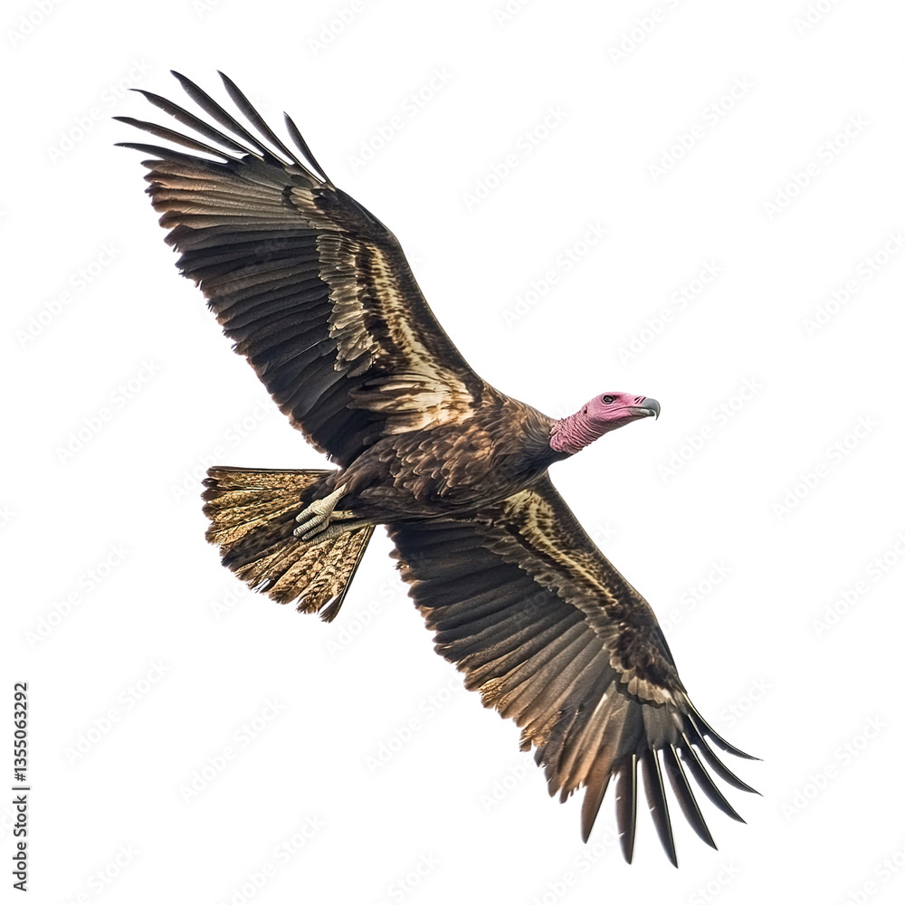 Obraz premium Eagle in flight Isolated cutout on transparent or white background.
