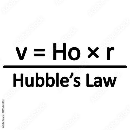 hubbles law icon
