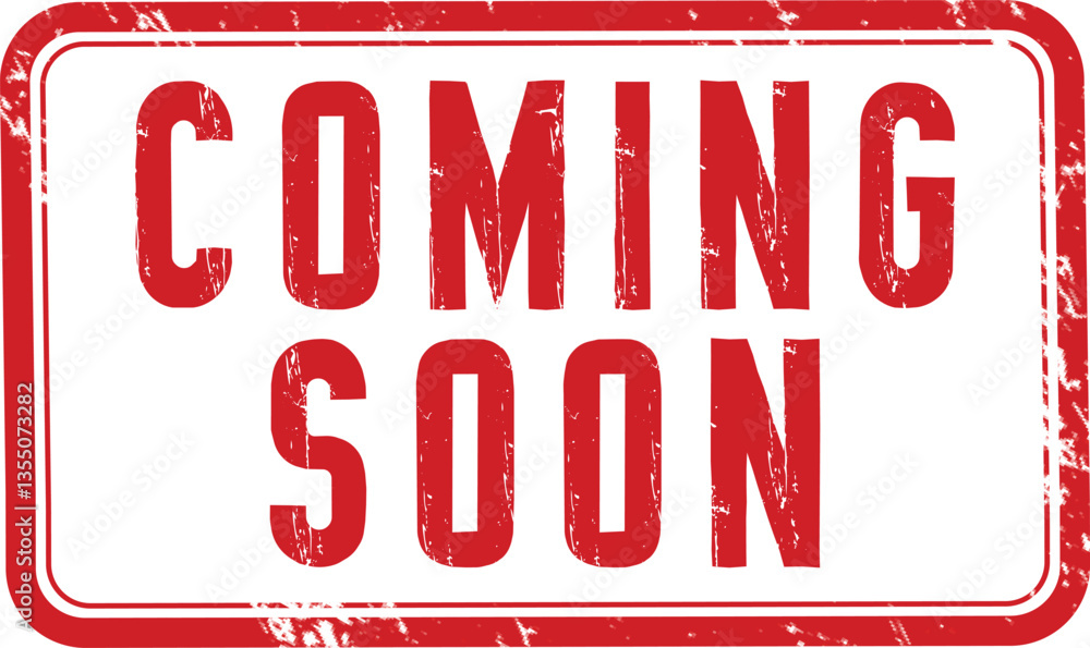 Coming soon stamp with grunge texture. Stamp with the words coming soon. Grunge retro stamp isolated. Stamp sign vector. Coming soon stamp with grunge texture. Stamp with the words coming soon. Grunge retro stamp isolated. Stamp sign vector.