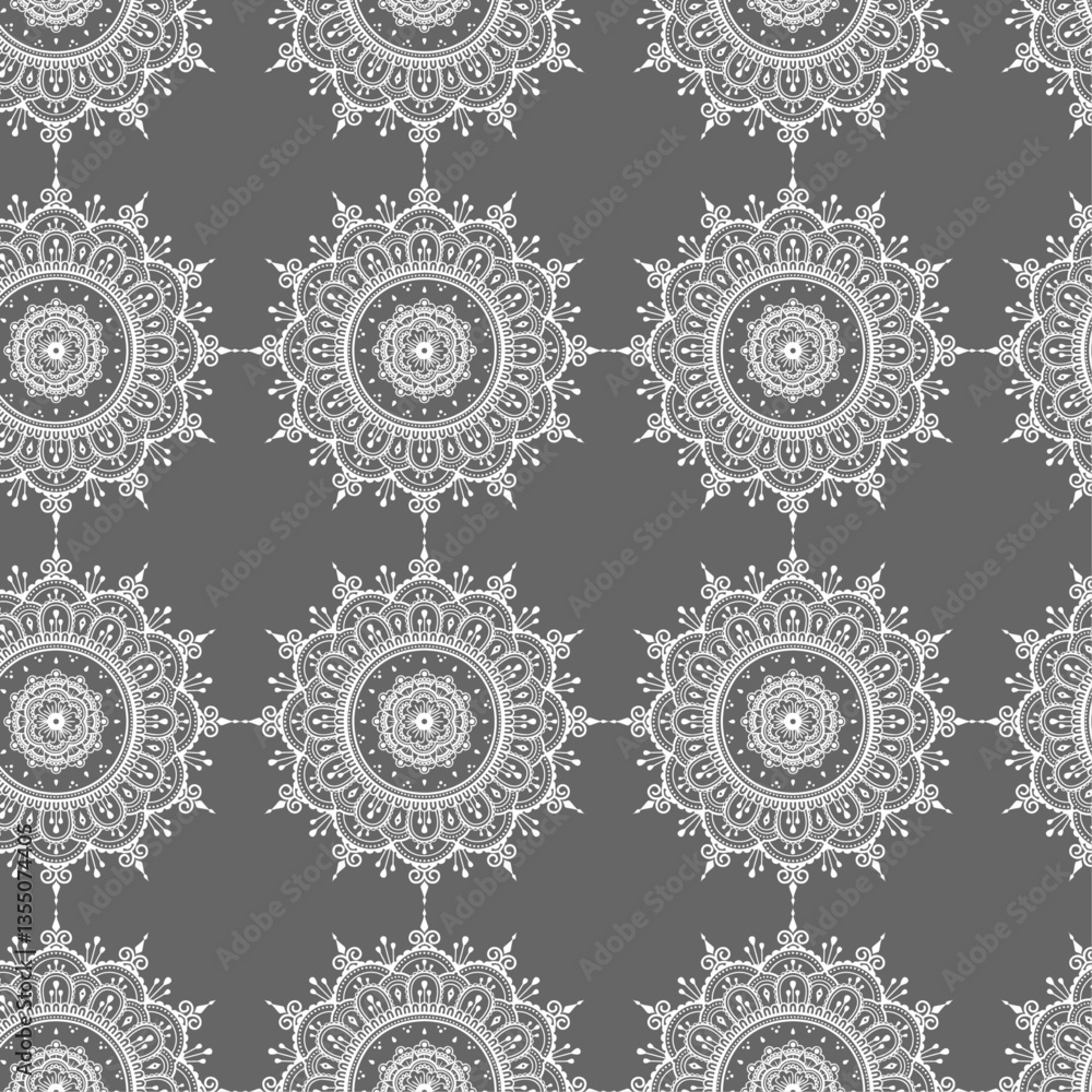 seamless mandala pattern seamless mandala pattern