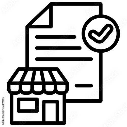Franchise Agreement Icon