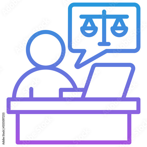 Legal Advice Icon