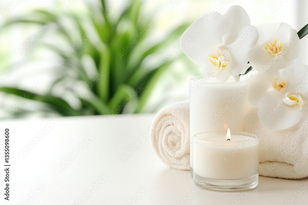 Relaxing Spa Scene Relaxing Spa Scene