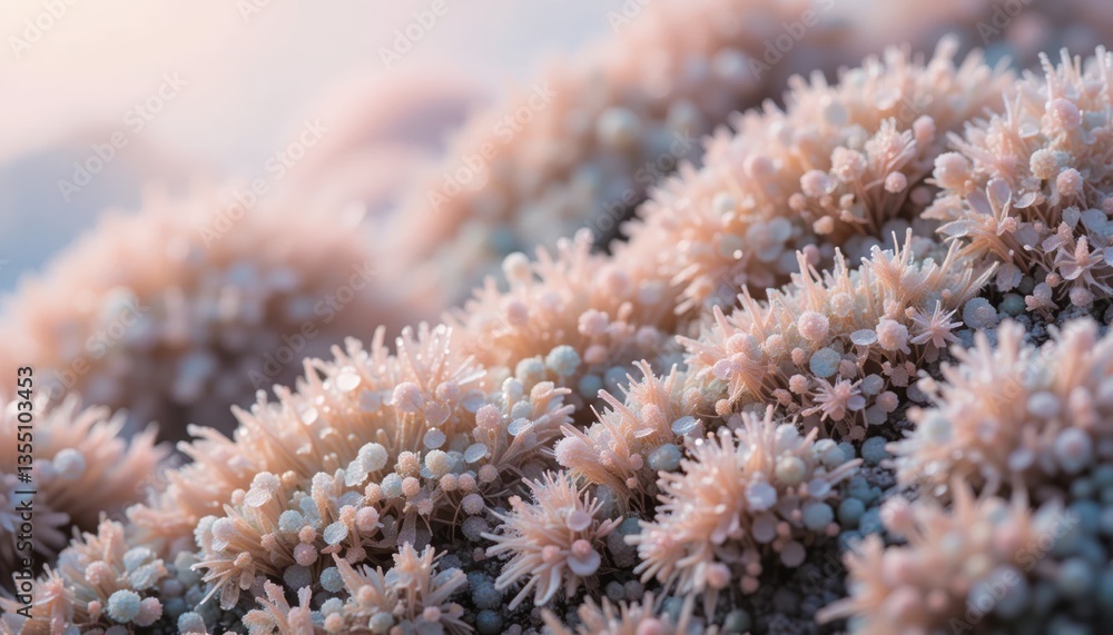 Delicate coral blossoms in a serene ocean environment macro photography nature tranquil seascape close-up viewpoint marine life concept Delicate coral blossoms in a serene ocean environment macro photography nature tranquil seascape close-up viewpoint marine life concept