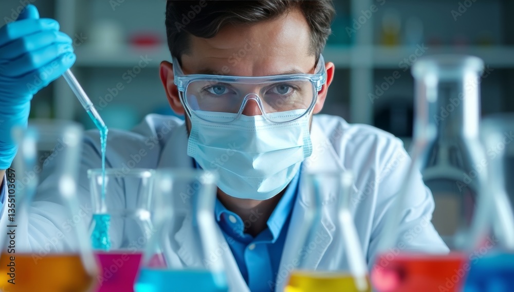 Working in the laboratory Working in the laboratory
