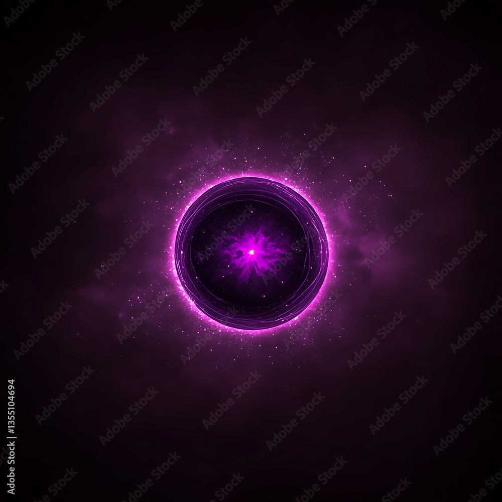 Purple Energy Orb for Cosmic Glow. Purple Energy Orb for Cosmic Glow.