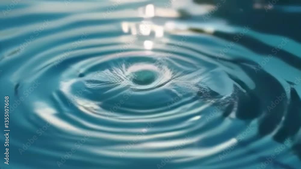 Close up shot of water ripples with sunlight reflecting on the surface of the water body gently moving Close up shot of water ripples with sunlight reflecting on the surface of the water body gently moving