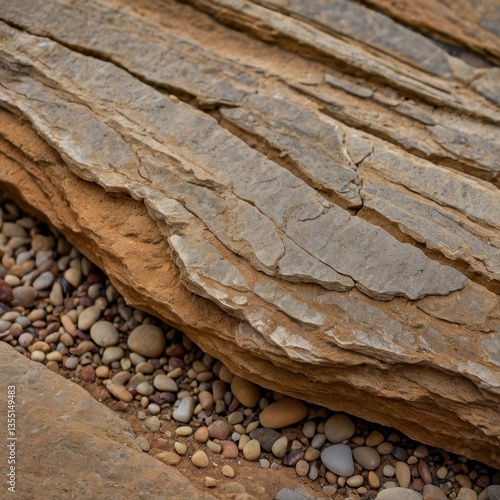Weathered sandstone with rough texture, sandstone texture