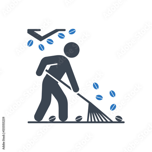 Raking Leaves icon