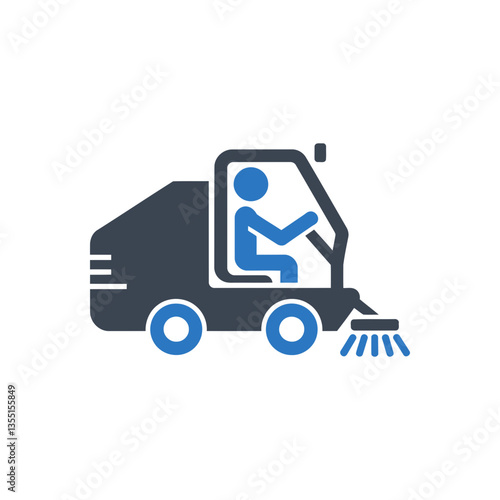 Sweeper Machine Operator Icon
