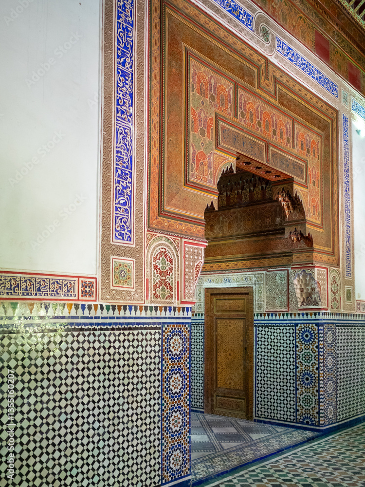 Private apartment of Ba Ahmed's, Bahia Palace, Marrakesh