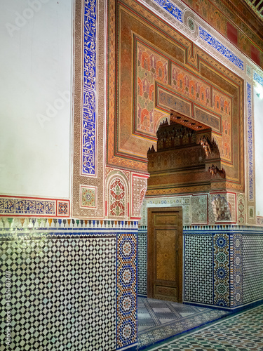 Private apartment of Ba Ahmed's, Bahia Palace, Marrakesh