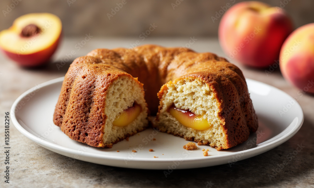 Peach Coffee Cake Peach Coffee Cake