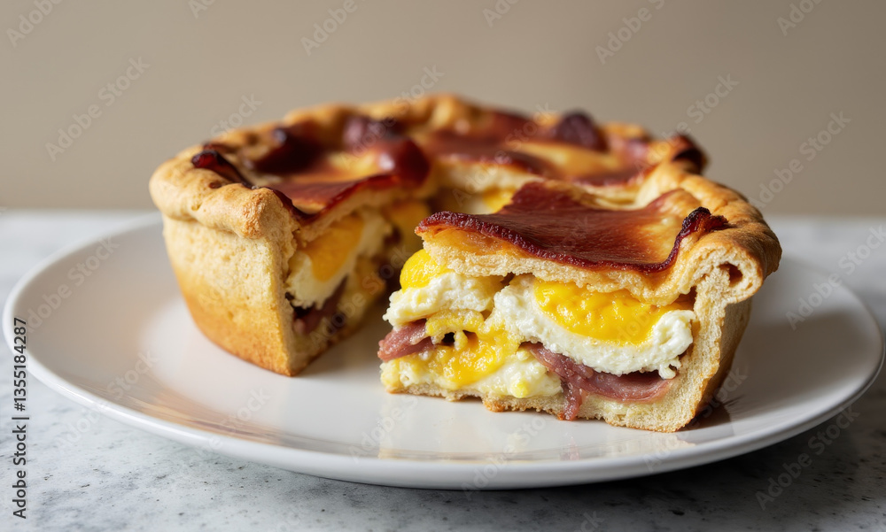 Bacon & Egg Pie Bacon & Egg Pie