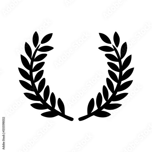 gold laurel wreath