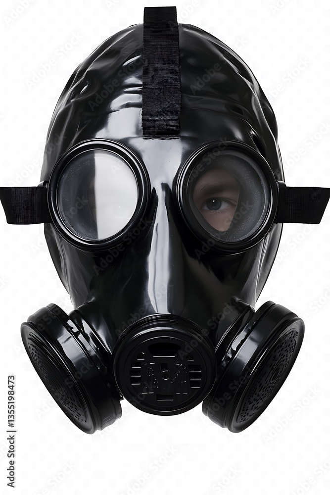 Gas Mask Portrait.