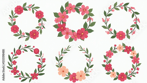 Wallpaper Mural different colored wreaths greatly appreciated beauty thoughtfulness making day Torontodigital.ca