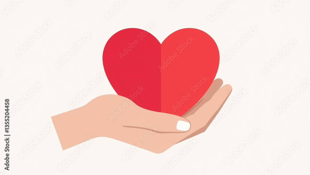 heart held hand simple png heart held hand simple png