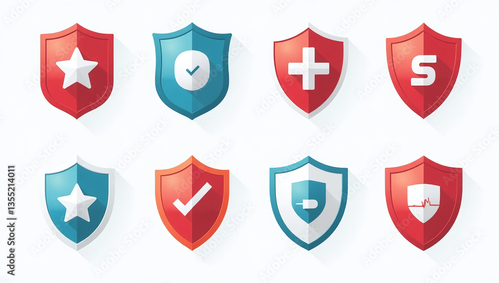 shield set includes protection security defense icons editable strokes various shield set includes protection security defense icons editable strokes various