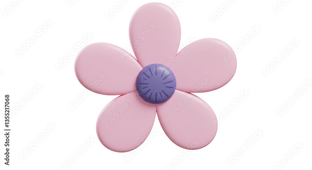 Isolated pink Flower Isolated pink Flower