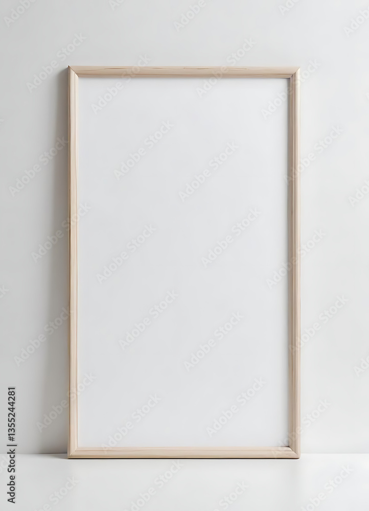 Empty Wooden Frame Stand Empty Wooden Frame Stand
