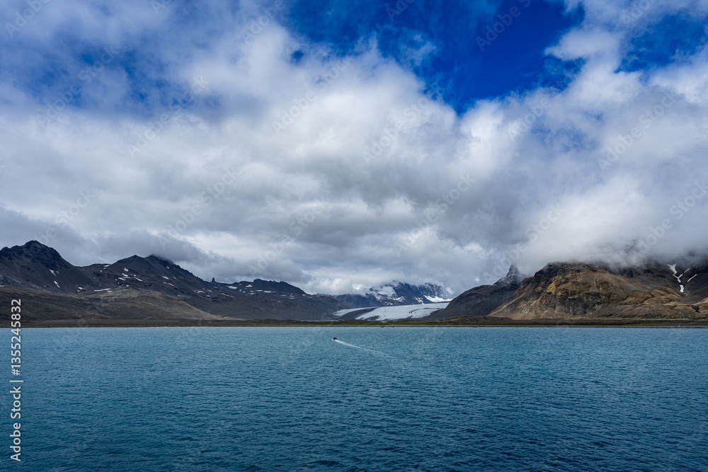 Landscapes of Fortuna Bay, South Georgia Landscapes of Fortuna Bay, South Georgia