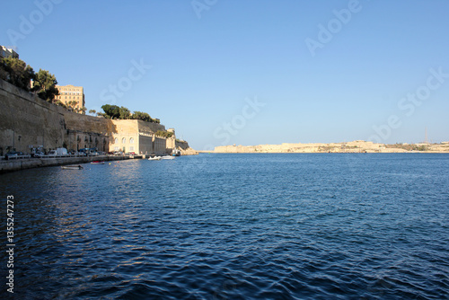 Malta sea and boats
