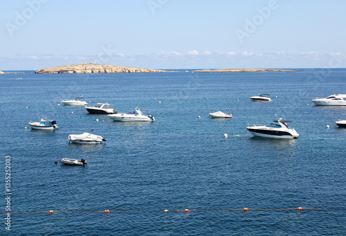 Malta sea and boats