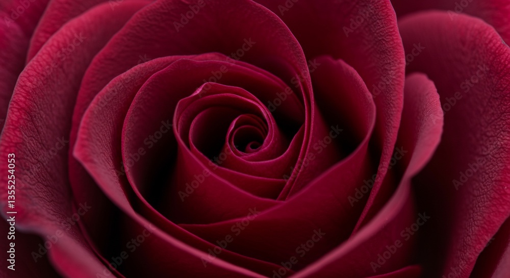 Obraz premium red rose closeup