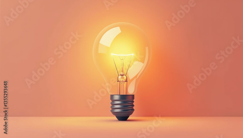 lightbulb often depicted pleasant shadow effect artistic