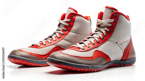  shoes on white background