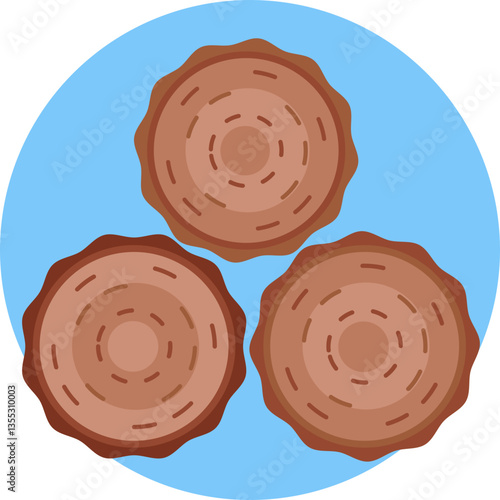 Wood Logs – Represents raw timber used for building and woodworking projects.
