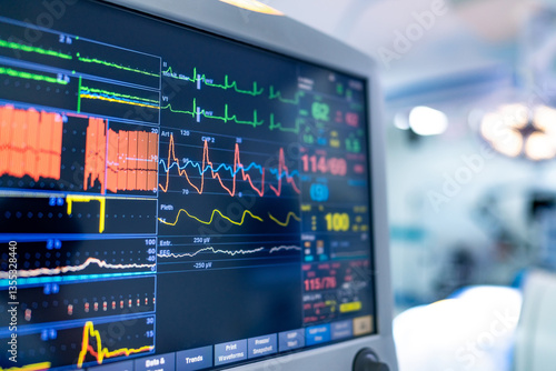 фотографія Hospital vital signs monitoring