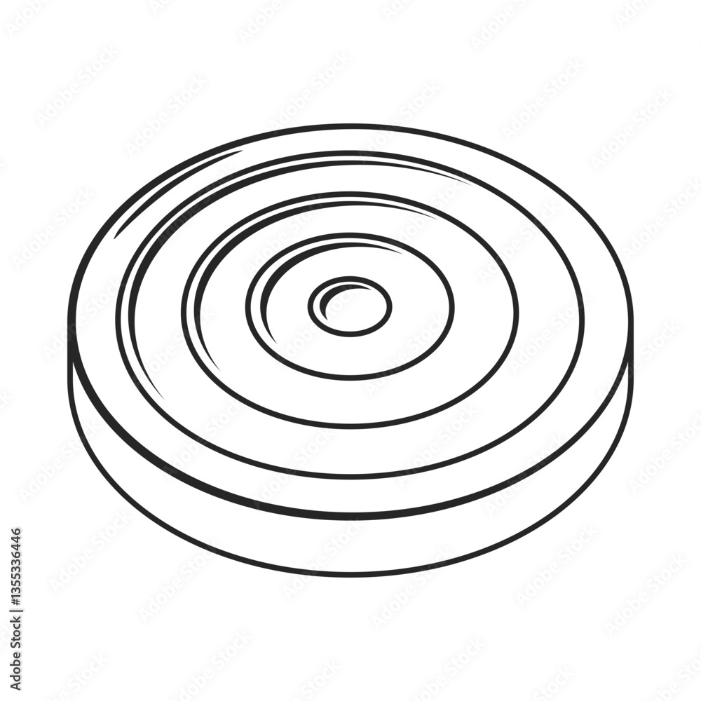 Fototapeta premium Draughts or checkers game pieces vector