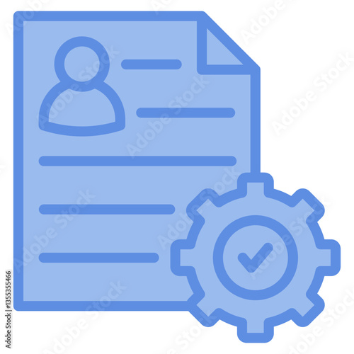 Job Expectations Icon Element For Design