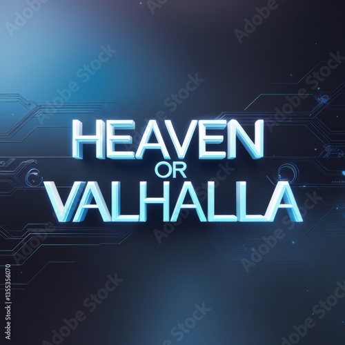 Concept graphic resource for music album cover