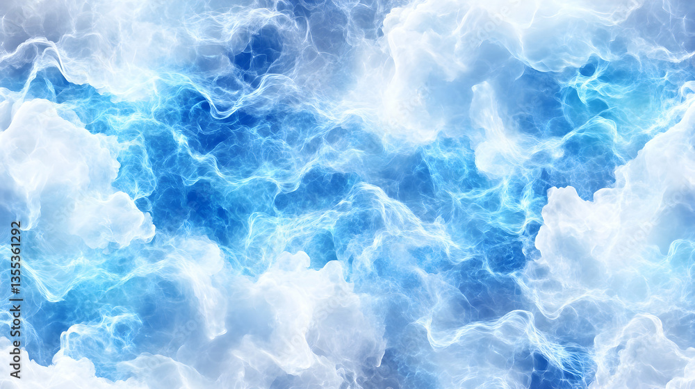 Abstract Flowing Cloudscape Abstract Flowing Cloudscape