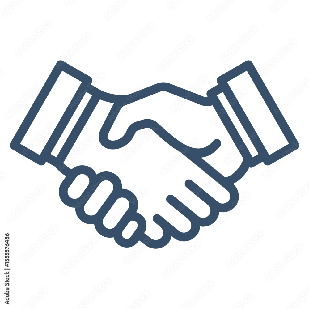 Welcome Handshake Icon Element For Design Welcome Handshake Icon Element For Design