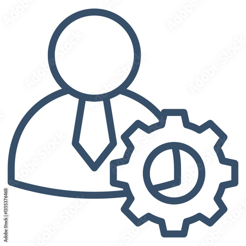 Profile Setup Icon Element For Design