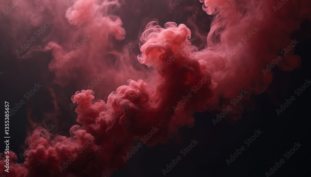 Maroon mist on black background, Ai generated images, abstract, smoke, red, dark, texture. Atmospheric effect, cloud, empty space, studio. Swirl, spotlight, motion, wave. Suitable for design, Maroon mist on black background, Ai generated images, abstract, smoke, red, dark, texture. Atmospheric effect, cloud, empty space, studio. Swirl, spotlight, motion, wave. Suitable for design,