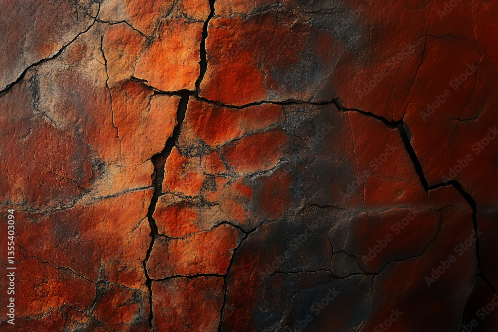 Fototapeta premium Background with reddish volcanic stone texture