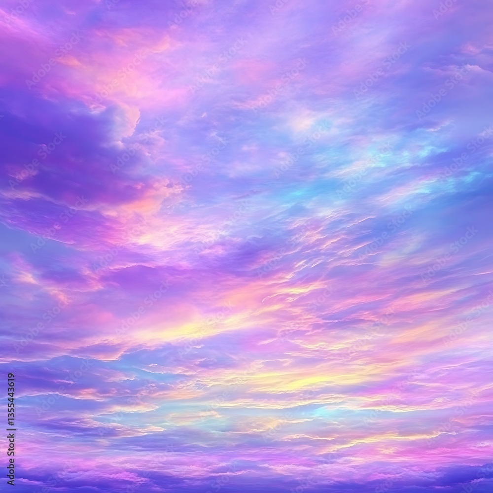 Obraz premium Pastel Sky Cloudscape.